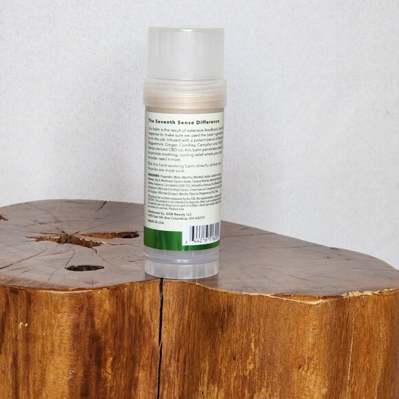 2 pack- SEVEN7H SENSE Botanical Therapy CBD Muscle Balm Eucalyptus Spearmint - Picture 2 of 2